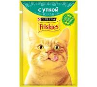 Friskies для кошек (Утка в подливе) 85 г