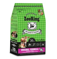 ZooRing Medium&Maxi Adult Dog Original Formula (Телятина, рис), 10 кг