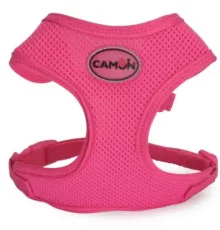 CAMON Шлея из сетчатого полиэстра фуксия XS, 28-37 см