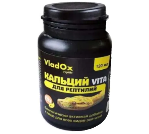 VladOx Кальций для рептилий VITA, 120 мл