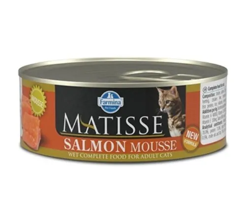 Консервы Farmina Matisse Cat Mousse Salmon, 85 г х 10 шт