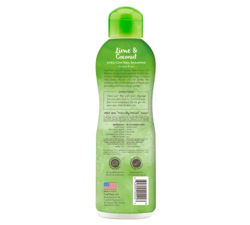 Tropiclean Шампунь Shed Control Lime & Coconut, 355 мл