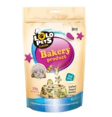 Lolo Pets Печенья для собак с мидиями, 350 г