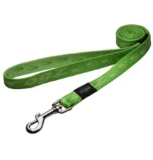 Удлиненный поводок Rogz Alpinist Lime XL 25 мм/1,8 м