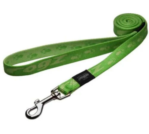 Удлиненный поводок Rogz Alpinist Lime XL 25 мм/1,8 м