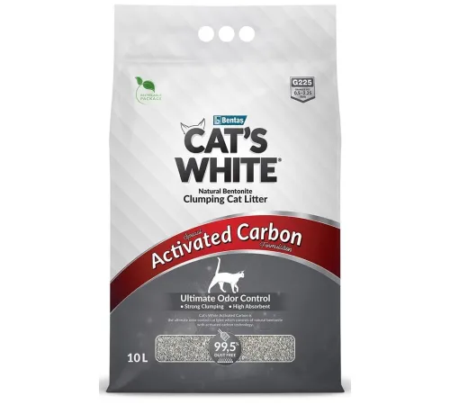 Cat's White Activated Carbon, 10 л