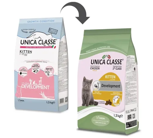 Unica Classe Kitten Development (Курица), 300 г