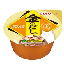 INABA CIAO Kinnodashi cup Куриное филе и микс тунцов, 70 г