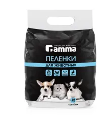 Gamma Пеленки для животных, 40х60 см 5 шт/уп.