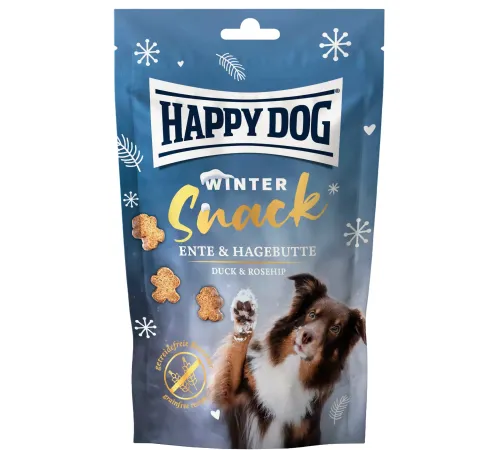 Happy Dog Winter Soft Snack (Утка, шиповник), 130 г