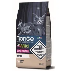 Monge Cat Bwild Low Grain Kitten (Гусь), 1,5 кг