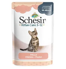 Schesir Kitten Care (Курица в желе), 85 г