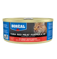 Boreal Cat Красное мясо тунца в соусе с креветками 80 г
