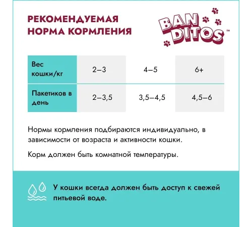 Banditos Кусочки в соусе для кошек (Нежный кролик), 75 г