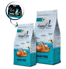 HappyOne Mediterraneum Adult Small Breeds (Сардины), 3 кг