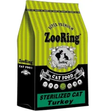 ZooRing Sterilized Adult Cat (Индейка), 10 кг