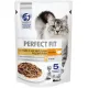 Perfect Fit для кошек с чувствительным пищеварением (Индейка в соусе) 75 г