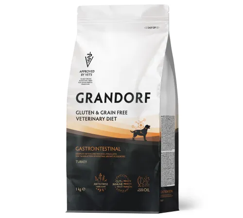 Grandorf Vet Dog Gastrointestinal (Индейка), 1 кг