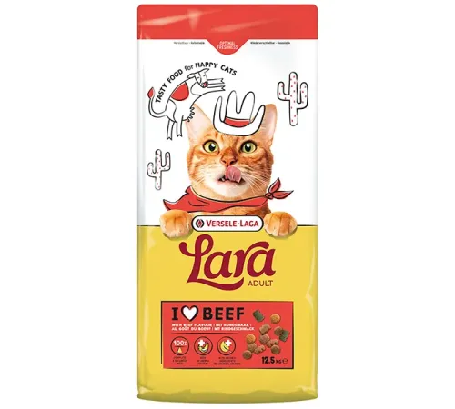 LARA  для кошек (Говядина), 12,5 кг