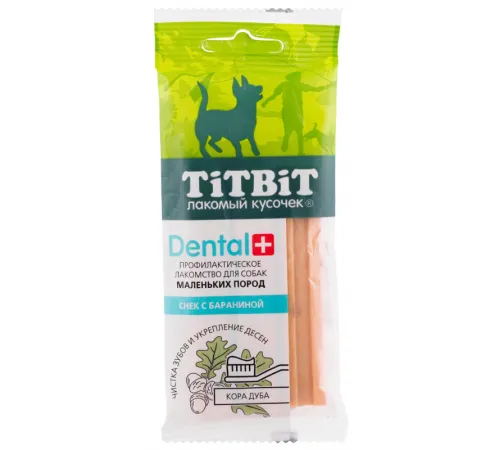 ТИТБИТ Снек с бараниной Dental+, 50 г срок до 19.06.2026 г