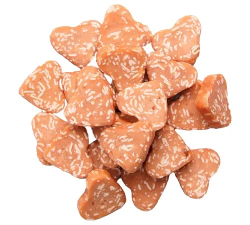 Wanpy Cat Сердечки из курицы с треской, 80 г