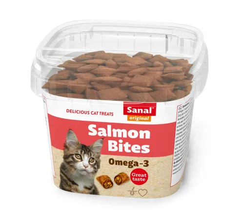 Sanal Salmon Bites с паштетом из лосося 75 г