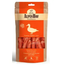 AlpenHof Сосиски венские из утки для собак 80 г