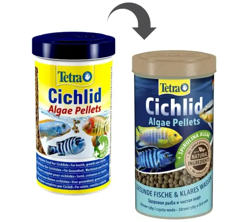 Tetra Корм Cichlid Algae Pellets, 500 мл
