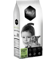 Amity Premium Kitten (Курица и рис), 1,5 кг