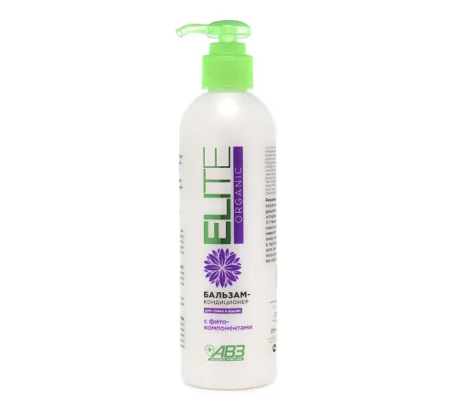 АВЗ Бальзам-кондиционер Elite Organic для собак и кошек, 270 мл