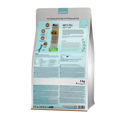Happy Cat Sensitive Haut & Fell (Skin & Fur), 4 кг