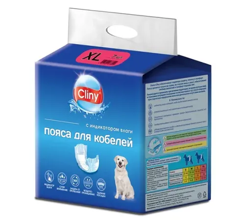 Cliny Пояса для кобелей, XL (7 шт)