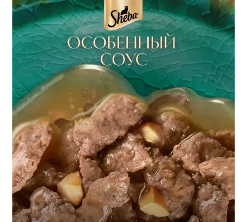Sheba Nature's Collection (Утка с яблоками в соусе), 75 г
