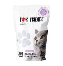 For Friends силикагелевый наполнитель (лаванда) 3,8 л