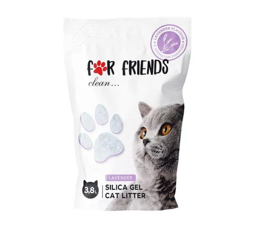 For Friends силикагелевый наполнитель (лаванда) 3,8 л