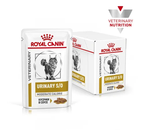 Royal Canin Urinary S/O Moderate Calorie Feline (соус), 85 г