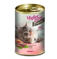 Паштет Miglior Gatto Steril Veal, 400 г