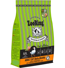 ZooRing Adult Cat (Утка с шиповником), 400 г