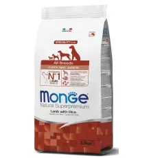 Monge Dog Speciality Puppy&Junior All Breeds (Ягненок,рис), 800 г