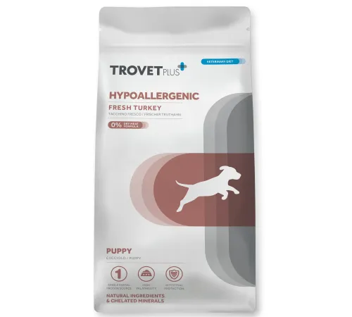 Trovet Plus Hypoallergenic Puppy (Индейка), 3 кг