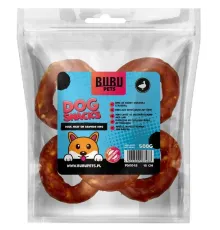 Bubu Pets Мясо утки на сыромятных кольцах, 500 г