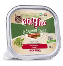 Miglior gatto Le Specialità Italiane Паштет с говядиной, 100 г