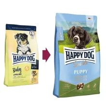 Happy Dog Puppy Sensible (Ягненок и рис), 18 кг