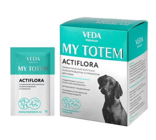 VEDA My Totem Actiflora Синбиотический комплекс для собак, 1 г