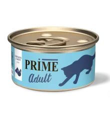 Prime Adult Консервы (Паштет из курицы и говядины) для кошек, 75 г
