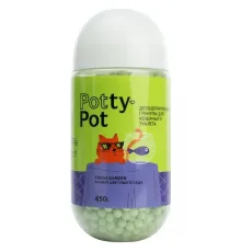 Potty-Pot Дезодорирующие гранулы Свежесть сада, 450 г