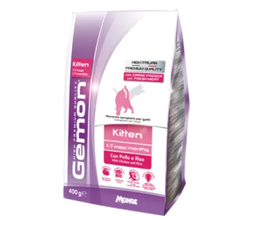 Gemon Cat Kitten PFB 34/15 0,4 кг