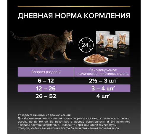 Pro Plan Kitten Healthy Start (Индейка в соусе), 85 г