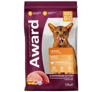 Award Cat Urinary (Курица), 1,5 кг
