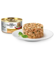 Gourmet Голд Нежные биточки с индейкой и шпинатом, 85 г